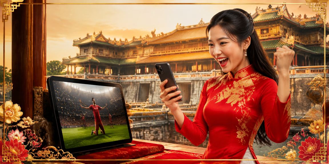 Thành viên mới tại Huế nhận thưởng đăng ký mặc áo dài truyền thống